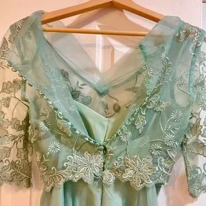 green emerald velvet dress Ever-Pretty A-Line Pleated Chiffon Tie-Waist Evening Dress main image 0
